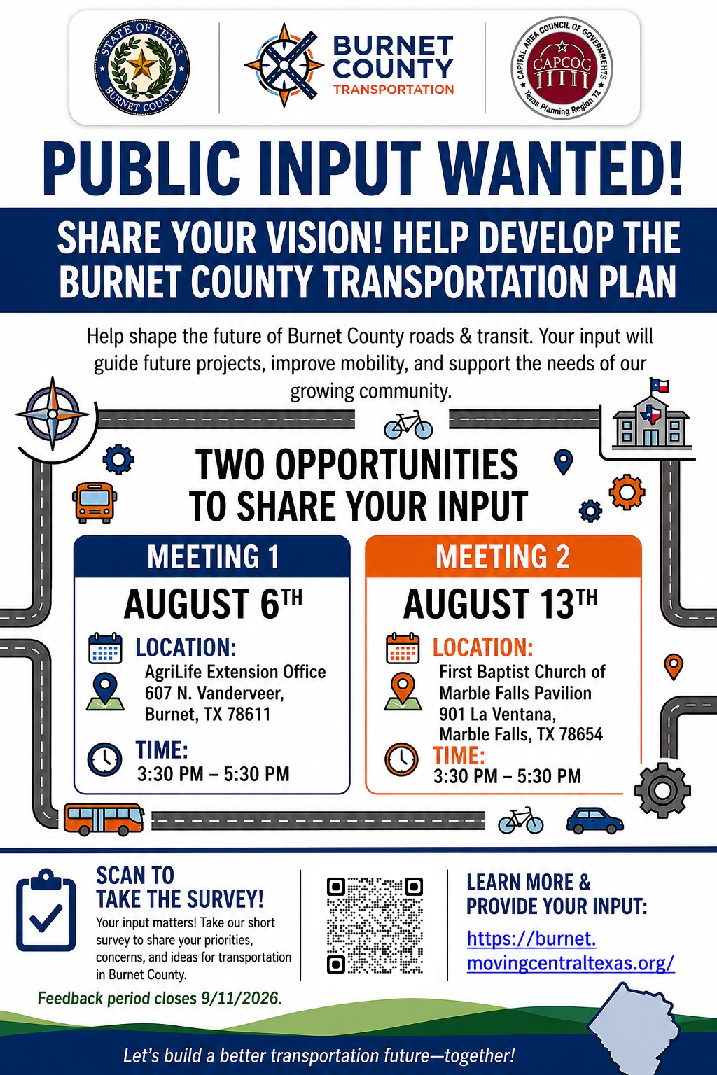 Clickable link to pdf transportation flyer.